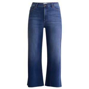 Sofia by Sofia Vergara Blue Margot Ultra Wide Jeans Size 14 Streetwear Retro Fun